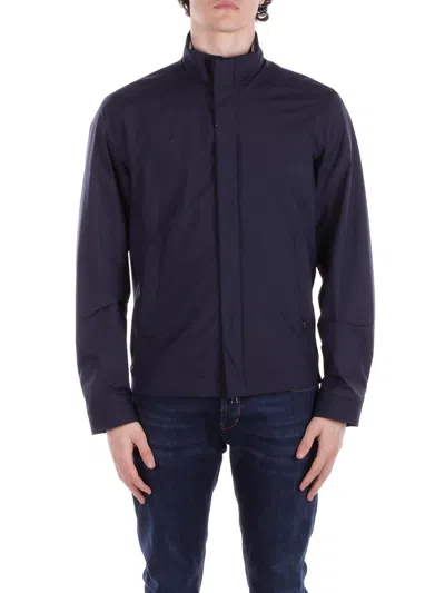 Paulshark Paul&shark Coats Blue In Blu Blu E Verdi