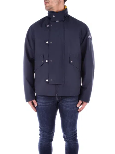 Paulshark Paul&shark Coats Blue In Blu Blu E Verdi