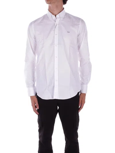Paulshark Paul&shark Shirts White In Bianco Chiari E Naturali