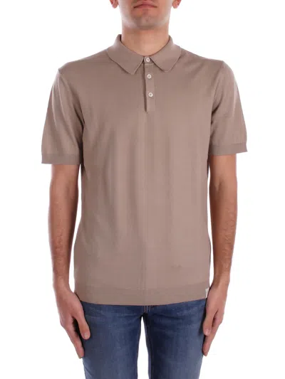 Paulshark Paul&shark T-shirts And Polos Beige In Beige Chiari E Naturali