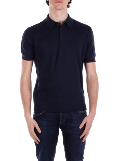 Paulshark Paul&shark T-shirts And Polos Blue In Blu Blu E Verdi