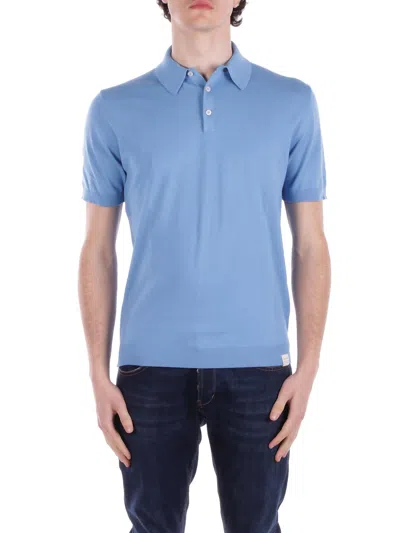 Paulshark Paul&shark T-shirts And Polos Light Blue In Celeste Blu E Verdi