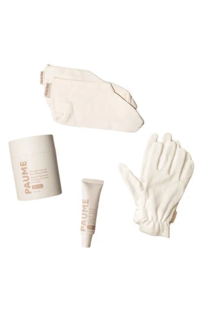 Paume Overnight Hand And Foot Hydration Mask In Beige