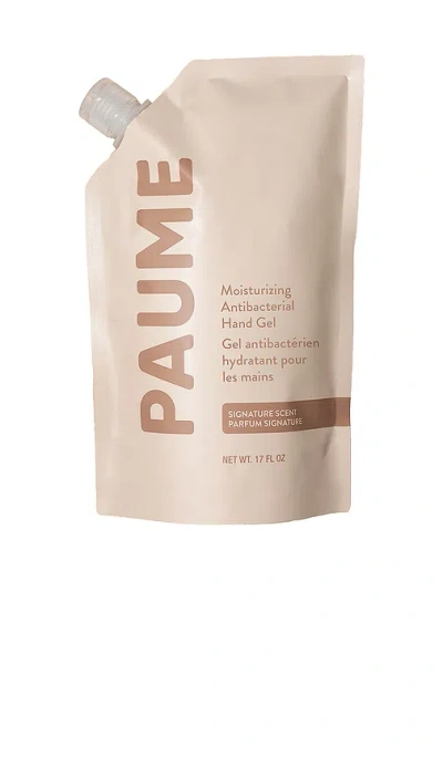 Paume Moisturizing Antibacterial Hand Gel Refill Bag In Beauty: Na