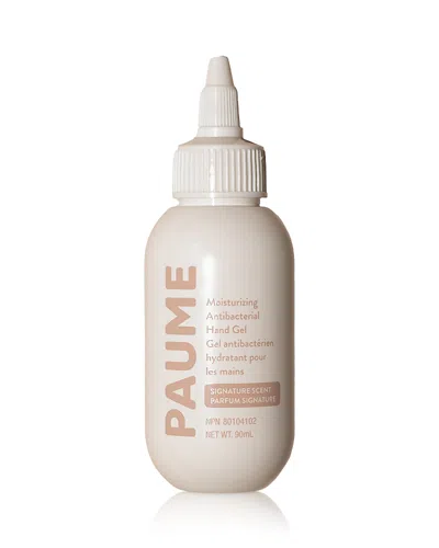 Paume Moisturizing Hand Gel 3 Oz. In Transparent