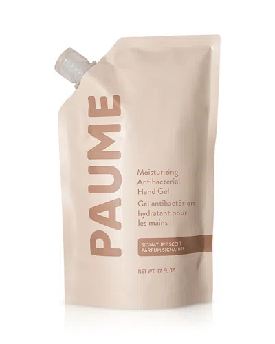 Paume Moisturizing Hand Gel Refill 17 Oz. In Transparent