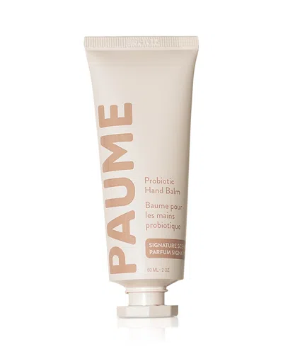 Paume Probiotic Hand Balm 2 Oz. In Transparent