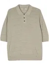 Paura Adam Cotton-blend Polo Shirt In Green