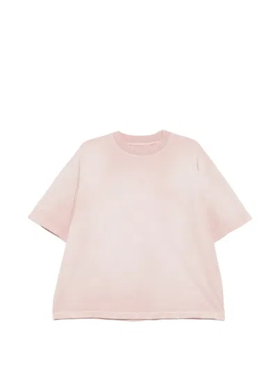 Paura Aura Oversized T-shirt In Pink