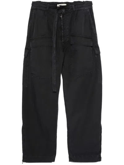 Paura Buz Cargo Pants Clothing In 423 Dark Blue