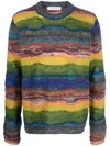 Paura Carli Crewneck Sweater Clothing In Multicolour