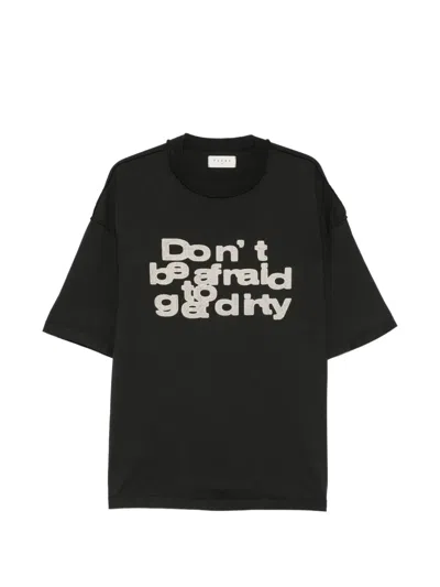 Paura Costa Oversized T-shirt In Black