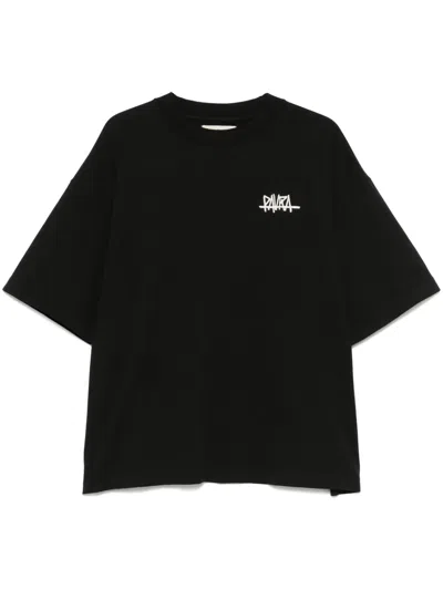 Paura Costa T-shirt In 黑色