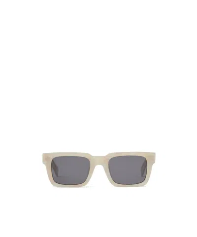 Paura Delirio Square-frame Sunglasses In Brown