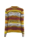 Paura Di Danilo  Multicolor Mohair/polyester Blend Knitwear In Multicolor