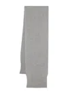 Paura Ribbed-edge Virgin Wool Scarf