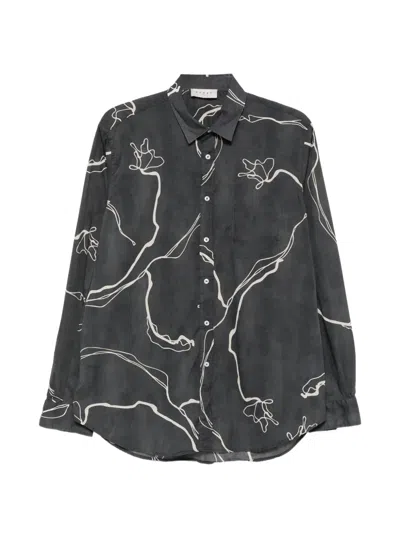 Paura Fedone Abstract-print Shirt In Multi