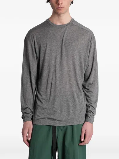 Paura Long-sleeve T-shirt In Gray