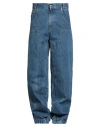 Paura Man Jeans Blue Size 32 Cotton In Blue