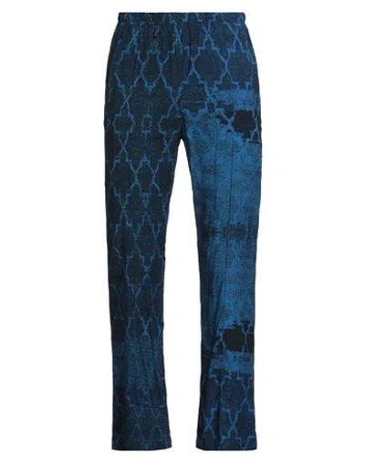 Paura Man Pants Blue Size L Viscose