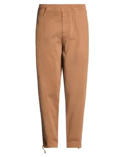 Paura Man Pants Brown Size S Cotton