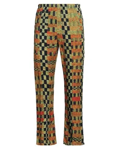 Paura Man Pants Orange Size L Viscose