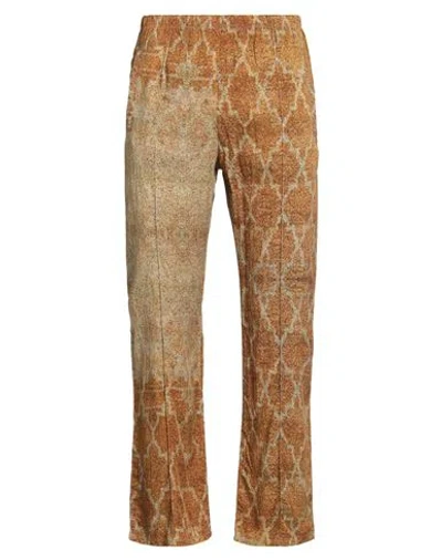 Paura Man Pants Sand Size L Viscose