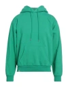 Paura Man Sweatshirt Green Size L Cotton In Green