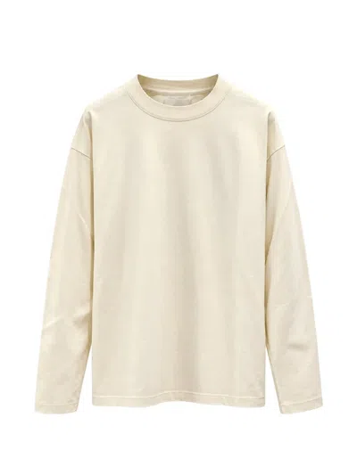 Paura Manuelito Long-sleeve T-shirt In Neutral