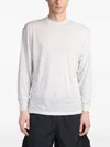 Paura Obi T-shirt In Grey Cotton In 白色