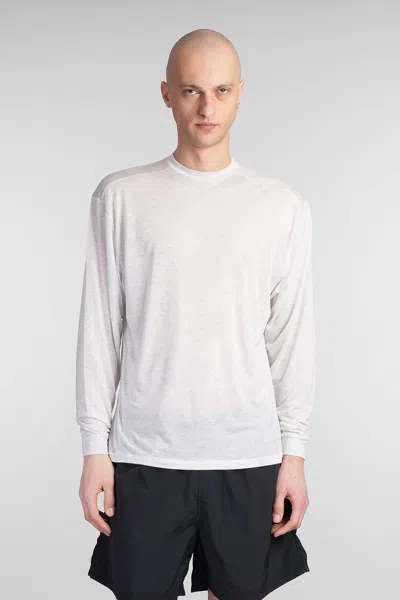 Paura Obi T-shirt In Grey Cotton