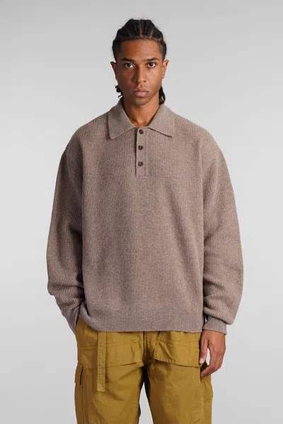 Paura Palermo Polo Shirt In Beige