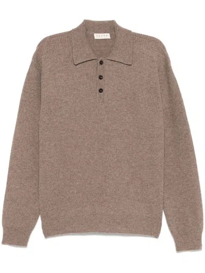 Paura Palermo Polo Sweater Clothing In 723 Dove Grey