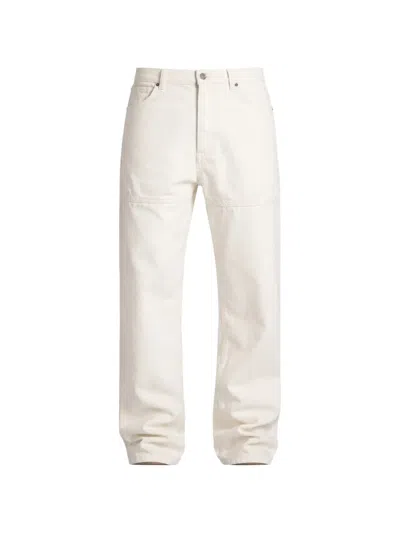 Paura Panelled Jeans In Neutral
