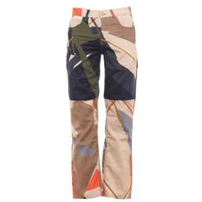 Paura Trousers For Man Dave 5 Poket In Multi