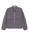 Paura Ryan Shirt Jacket In Violett