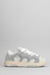 Paura Santha 1 Original Sneakers In Grey Suede