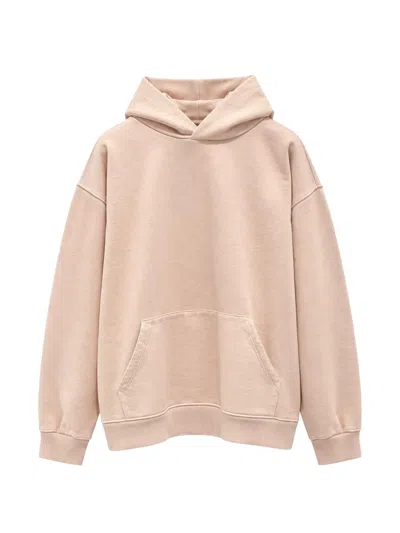 Paura Santi Drop-shoulder Hoodie In Gold