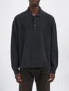 Paura Polo Shirt  Men Color Grey In Black
