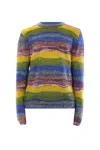Paura Di Danilo  Multicolor Mohair/polyester Blend Knitwear In Multicolor