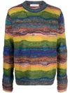 Paura Carli Crewneck Sweater Clothing In Multicolour