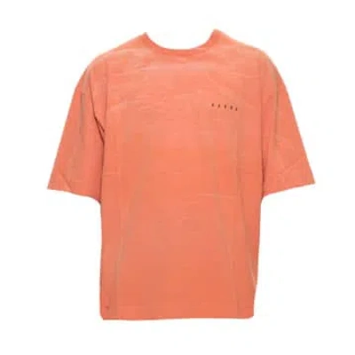 Paura T-shirt For Man Said Oversized Tee In Orange
