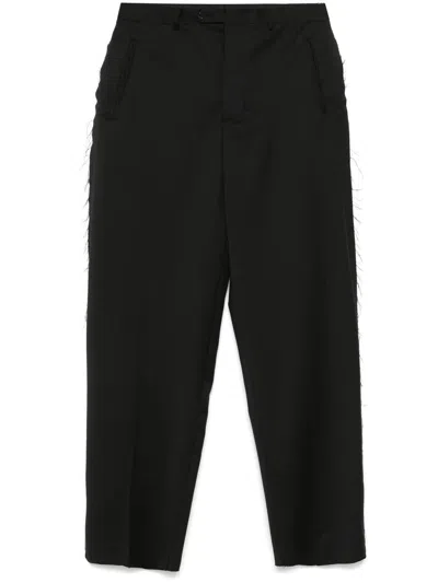 Paura Troy Classic Pant Clothing In 黑色