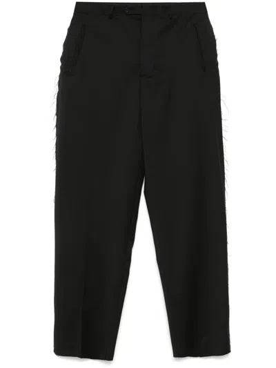 Paura Troy Classic Pant Clothing In 黑色
