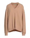 Paura Sweaters In Beige
