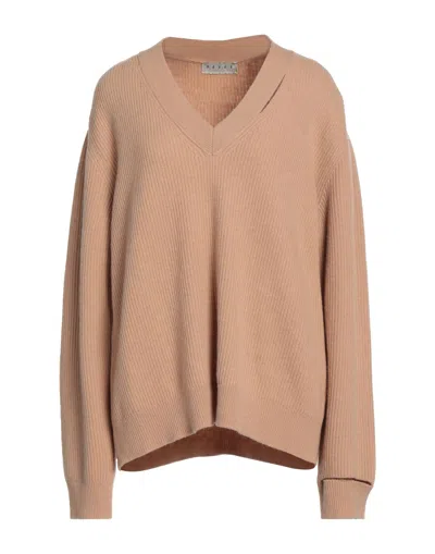 Paura Sweaters In Beige