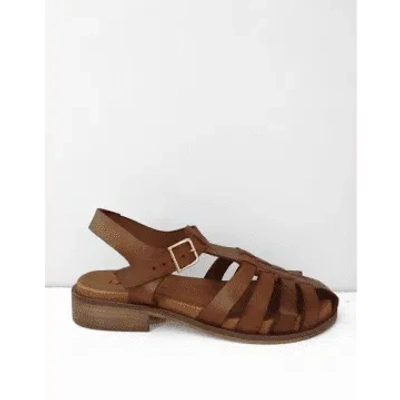 Pavement Lilli Cage Sandals In Tan In Neutrals