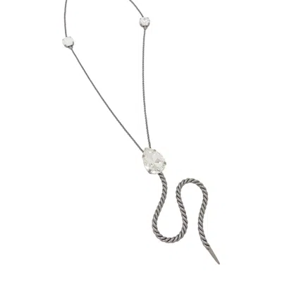 Pavie-bijoux Women's Necklace Pavie Bijoux Cl421a In Black