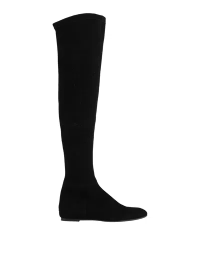Pavin Knee Boots In Black