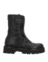 Pavin Woman Ankle Boots Black Size 6.5 Leather In Black